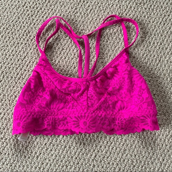 3 Pink Victoria’s Secret Bralettes - Picture 4 of 7